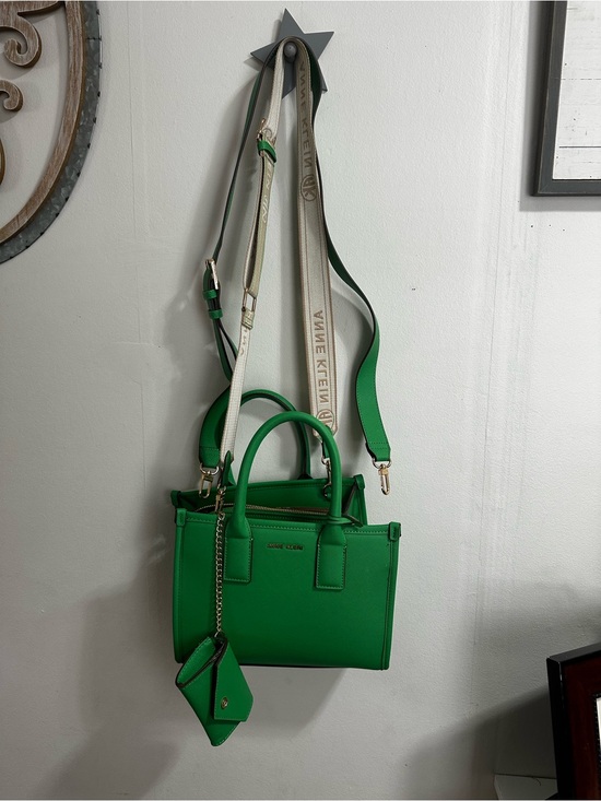 Anne Klein Handbags - Anne Klein Green Mini Tote with Removable Straps
